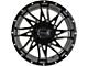 Impact Wheels 814 Gloss Black Milled 6-Lug Wheel; 20x10; -12mm Offset (15-20 F-150)