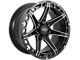 Impact Wheels 904 Gloss Black Milled 6-Lug Wheel; 20x10; -12mm Offset (15-20 F-150)