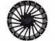 Impact Wheels 812 Gloss Black Milled 6-Lug Wheel; 20x10; -12mm Offset (15-20 Tahoe)