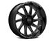 Impact Wheels 825 Gloss Black Milled 6-Lug Wheel; 20x10; -12mm Offset (15-20 Tahoe)