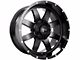 Impact Wheels 804 Matte Black 6-Lug Wheel; 20x10; -12mm Offset (15-20 Yukon)