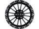 Impact Wheels 833 Gloss Black Milled 6-Lug Wheel; 20x10; -12mm Offset (15-20 Yukon)