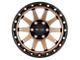 Impact Wheels 882 Bronze with Black Bead 6-Lug Wheel; 17x9; 0mm Offset (24-25 Ranger)