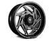 Impact Wheels 830 Gloss Black Milled 6-Lug Wheel; 20x10; -12mm Offset (99-06 Silverado 1500)