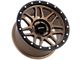 Impact Wheels 883 Bronze with Black Bead 6-Lug Wheel; 17x9; 0mm Offset (99-06 Silverado 1500)