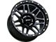 Impact Wheels 883 Satin Black 6-Lug Wheel; 17x9; -12mm Offset (99-06 Silverado 1500)