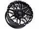 Impact Wheels 819 Gloss Black Milled 6-Lug Wheel; 17x9; 0mm Offset (23-24 Canyon)