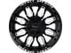 Impact Wheels 827 Gloss Black Milled 6-Lug Wheel; 20x10; -12mm Offset (23-24 Canyon)