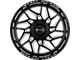 Impact Wheels 829 Gloss Black Milled 6-Lug Wheel; 20x10; -12mm Offset (23-24 Canyon)