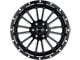 Impact Wheels 833 Gloss Black Milled 6-Lug Wheel; 17x9; -12mm Offset (23-24 Canyon)