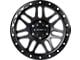 Impact Wheels 883 Satin Black 6-Lug Wheel; 17x9; -12mm Offset (23-24 Canyon)