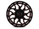 Impact Wheels 813 Gloss Black and Red Milled 6-Lug Wheel; 20x10; -12mm Offset (21-24 F-150)