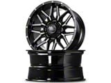 Impact Wheels 819 Gloss Black Milled 6-Lug Wheel; 20x10; -12mm Offset (21-25 F-150)