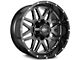 Impact Wheels 806 Gloss Black Milled 6-Lug Wheel; 20x10; -12mm Offset (19-25 RAM 1500)