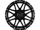 Impact Wheels 806 Gloss Black Milled 6-Lug Wheel; 20x10; -12mm Offset (19-25 RAM 1500)