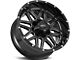 Impact Wheels 806 Gloss Black Milled 6-Lug Wheel; 20x10; -12mm Offset (19-25 RAM 1500)