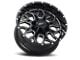 Impact Wheels 813 Gloss Black Milled 6-Lug Wheel; 20x12; -44mm Offset (19-25 RAM 1500)