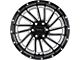 Impact Wheels 903 Gloss Black Milled 6-Lug Wheel; 20x10; -12mm Offset (19-25 RAM 1500)