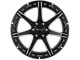 Impact Wheels 904 Gloss Black Milled 6-Lug Wheel; 20x10; -12mm Offset (19-24 RAM 1500)