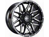 Impact Wheels 819 Gloss Black Milled 6-Lug Wheel; 18x9; -12mm Offset (19-23 Ranger)