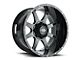 Impact Wheels 804 Gloss Black Milled 6-Lug Wheel; 20x10; -12mm Offset (19-25 Silverado 1500)