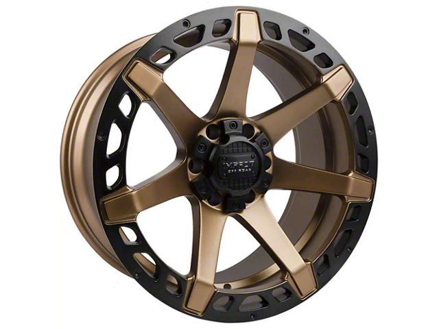 Impact Wheels 904 Bronze 6-Lug Wheel; 20x10; -12mm Offset (19-24 Silverado 1500)