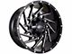 Impact Wheels 816 Gloss Black Milled 6-Lug Wheel; 20x10; -12mm Offset (21-24 Tahoe)