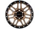 Impact Wheels 883 Bronze with Black Bead 6-Lug Wheel; 17x9; 0mm Offset (07-14 Yukon)