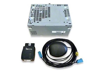 Infotainment CD Player SiriusXM Satellite Radio Upgrade Kit with Factory OEM Roof Mounted Antenna and OBD Programmer (13-14 F-150)