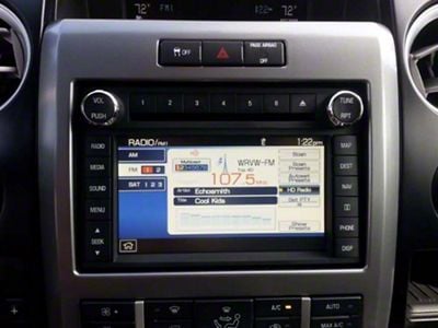 Infotainment Sync 1 GPS Navigation Radio (09-10 F-150 w/ Green Backlit Radio Buttons)