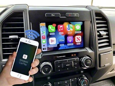 Infotainment Sync 3 to Sync 4 Upgrade with GPS Navigation, Wireless Apple CarPlay and Android Auto (19-20 F-150)