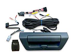 Infotainment TailGate Handle Backup Camera Kit with OBD Genie Rear View Camera Programmer (15-17 F-150 w/ 8-Inch Display)