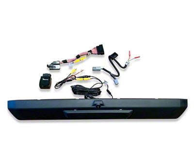 Infotainment TailGate Handle Backup Camera Kit with OBD Genie Rear View Camera Programmer (17-19 F-350 Super Duty w/ 8-Inch Display)