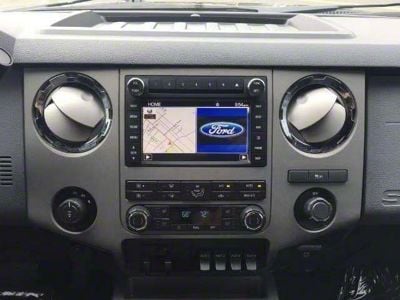 Infotainment Sync 1 GPS Navigation Radio (11-16 F-350 Super Duty w/ Green Backlit Radio Buttons)