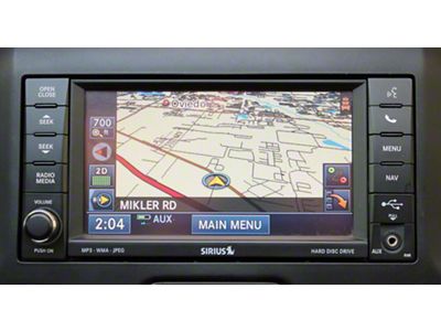 Infotainment GPS Navigation RHR 730N Radio (11-12 RAM 1500)