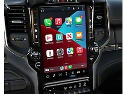 Infotainment UBQ Uconnect 5 NAV with 12-Inch Touchscreen, Apple CarPlay and Android Auto Upgrade (22-24 RAM 1500 Tradesman w/ 8.4-Inch Navigation Radio Display)