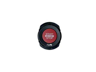 Infotainment OEM Red TRX Style Push-to-Start Button Upgrade (19-24 RAM 2500)