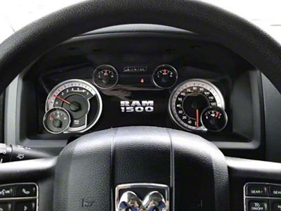 Infotainment Speedometer EVIC Instrument Panel Cluster; Black (13-18 6.7L RAM 2500)