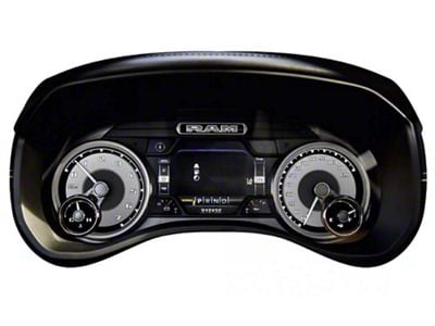 Infotainment Speedometer EVIC Instrument Panel Cluster; Silver (19-24 6.4L RAM 2500)