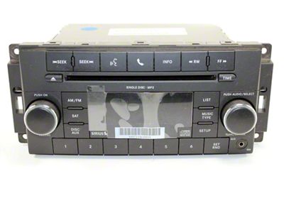 Infotainment Mopar RES 130S CD Player Radio (10-12 RAM 3500)