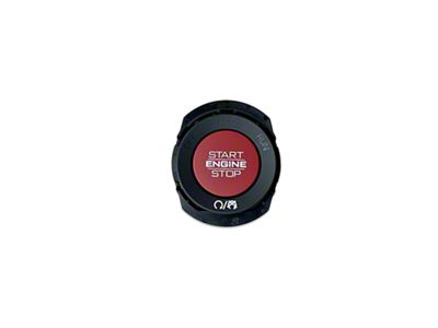 Infotainment OEM Red TRX Style Push-to-Start Button Upgrade (19-24 RAM 3500)