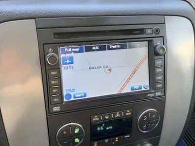 Infotainment Factory GPS Navigation Radio (07-09 Sierra 1500 w/o Bose Audio)