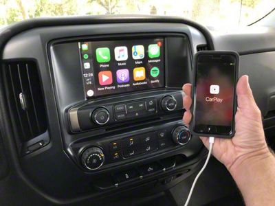 Infotainment IntelliLink Apple CarPlay and Android Auto Upgrade (14-15 Sierra 1500 w/ 8-Inch Display)