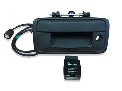 Infotainment ailGate Handle Backup Camera Kit; IO5 or IO6 Upgrade (16-18 Sierra 1500)