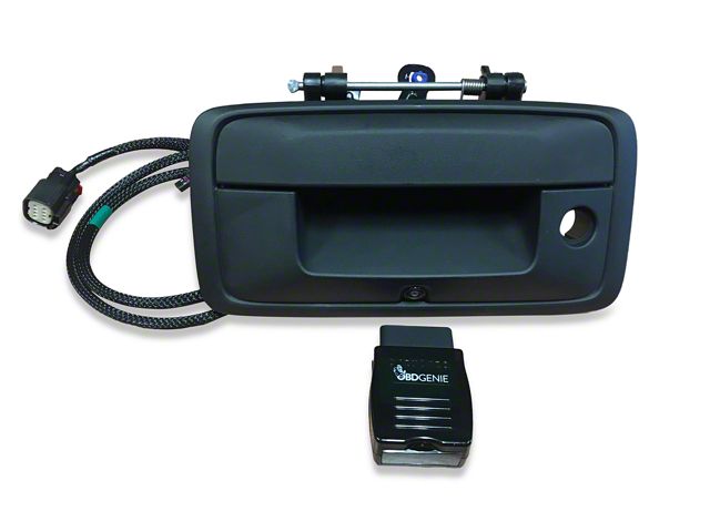 Infotainment ailGate Handle Backup Camera Kit; IO5 or IO6 Upgrade (16-19 Silverado 2500 HD)