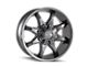 ION Wheels 181 Gloss Graphite 5-Lug Wheel; 17x9; 18mm Offset (02-08 RAM 1500, Excluding Mega Cab)