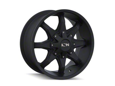 ION Wheels 181 Satin Black 6-Lug Wheel; 20x9; 18mm Offset (07-13 Silverado 1500)