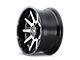 ION Wheels 143 Gloss Black Machined 5-Lug Wheel; 18x9; 0mm Offset (09-18 RAM 1500)