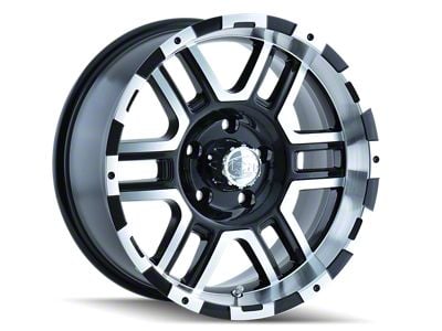 ION Wheels 179 Satin Black Machined 5-Lug Wheel; 17x8; 10mm Offset (09-18 RAM 1500)