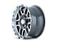 ION Wheels 179 Satin Black Machined 5-Lug Wheel; 17x8; 10mm Offset (09-18 RAM 1500)